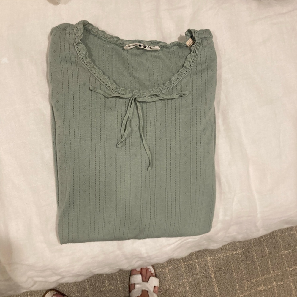 Doen Pointelle Long Sleeve, S